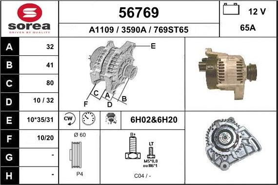 EAI 56769 - Alternateur cwaw.fr