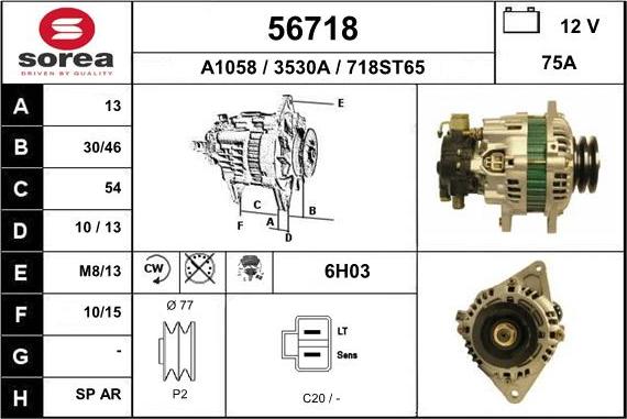 EAI 56718 - Alternateur cwaw.fr