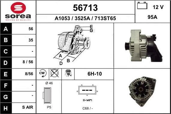 EAI 56713 - Alternateur cwaw.fr