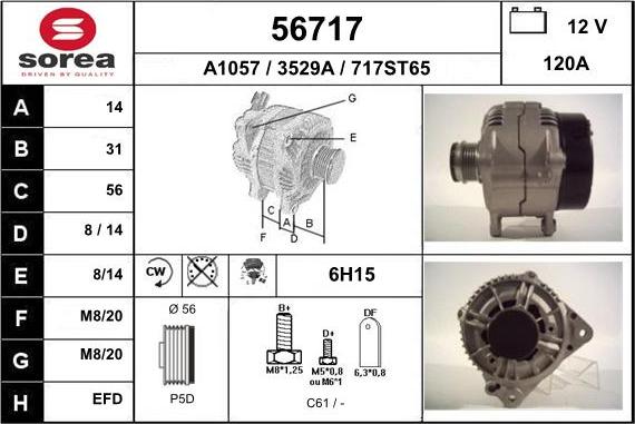 EAI 56717 - Alternateur cwaw.fr