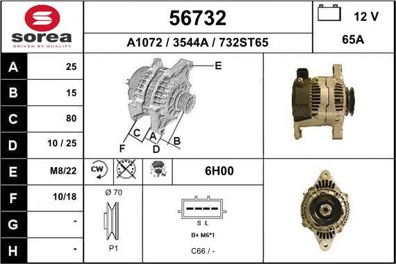 EAI 56732 - Alternateur cwaw.fr