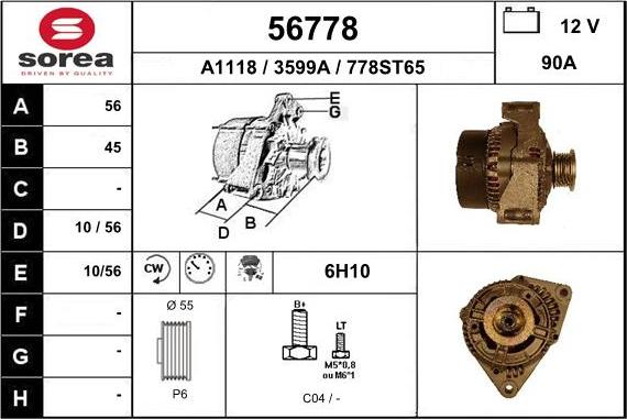 EAI 56778 - Alternateur cwaw.fr