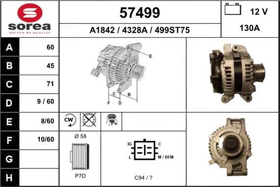 EAI 57499 - Alternateur cwaw.fr