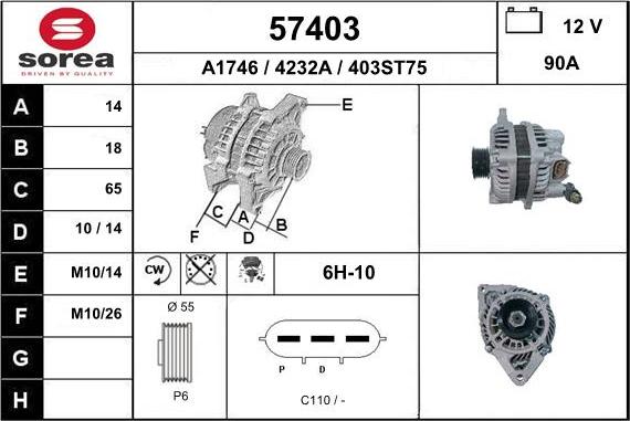 EAI 57403 - Alternateur cwaw.fr