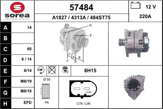 EAI 57484 - Alternateur cwaw.fr