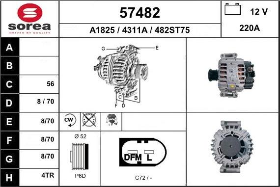 EAI 57482 - Alternateur cwaw.fr