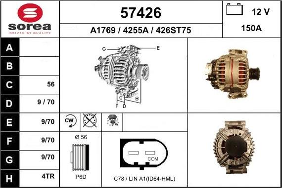 EAI 57426 - Alternateur cwaw.fr