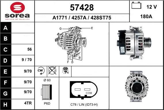 EAI 57428 - Alternateur cwaw.fr