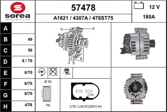 EAI 57478 - Alternateur cwaw.fr