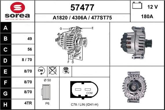 EAI 57477 - Alternateur cwaw.fr