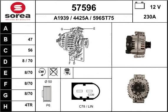 EAI 57596 - Alternateur cwaw.fr