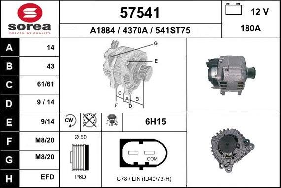 EAI 57541 - Alternateur cwaw.fr