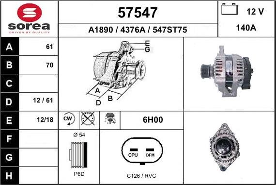 EAI 57547 - Alternateur cwaw.fr