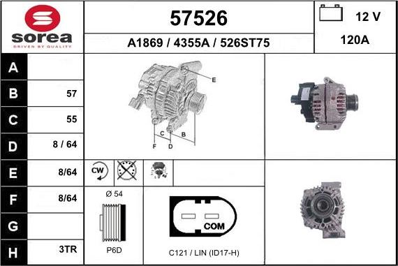 EAI 57526 - Alternateur cwaw.fr