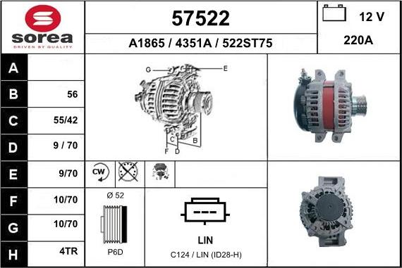 EAI 57522 - Alternateur cwaw.fr