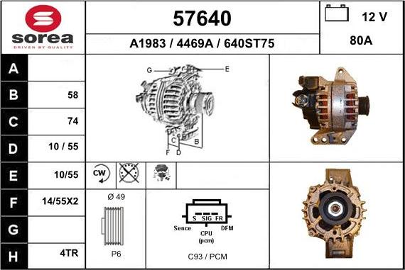 EAI 57640 - Alternateur cwaw.fr