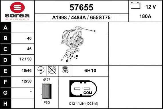 EAI 57655 - Alternateur cwaw.fr