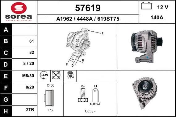 EAI 57619 - Alternateur cwaw.fr