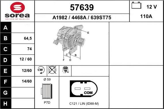 EAI 57639 - Alternateur cwaw.fr