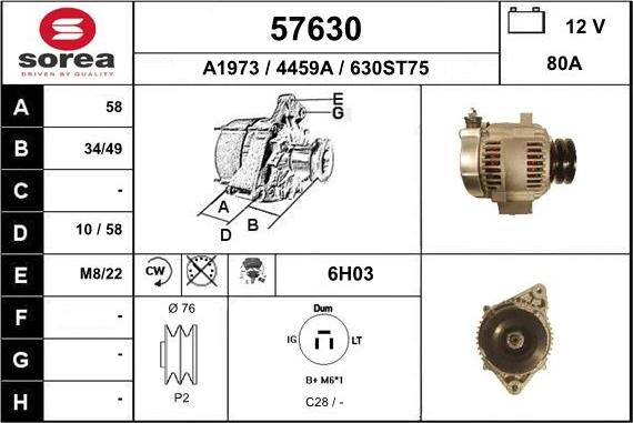 EAI 57630 - Alternateur cwaw.fr