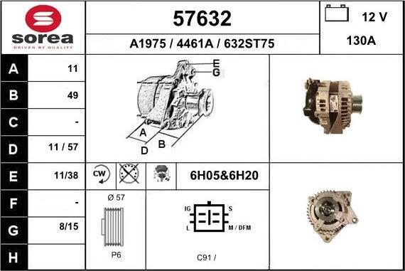 EAI 57632 - Alternateur cwaw.fr