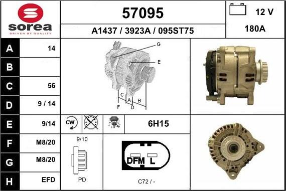 EAI 57095 - Alternateur cwaw.fr