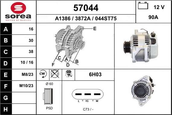 EAI 57044 - Alternateur cwaw.fr