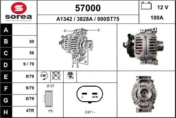 EAI 57000 - Alternateur cwaw.fr