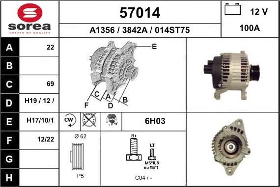 EAI 57014 - Alternateur cwaw.fr