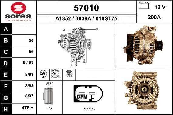 EAI 57010 - Alternateur cwaw.fr