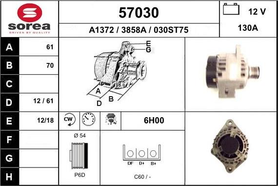 EAI 57030 - Alternateur cwaw.fr