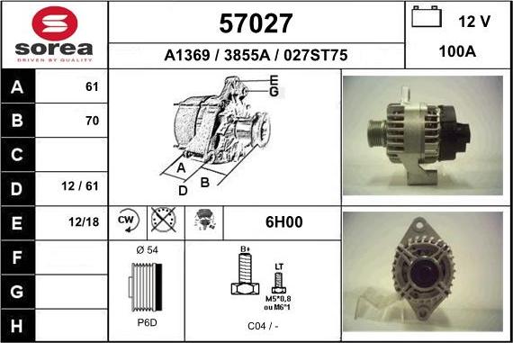 EAI 57027 - Alternateur cwaw.fr