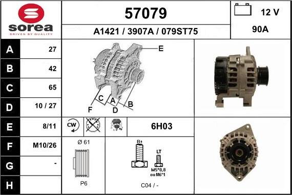 EAI 57079 - Alternateur cwaw.fr