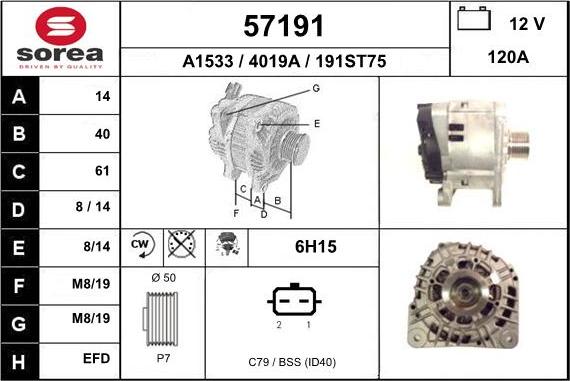 EAI 57191 - Alternateur cwaw.fr