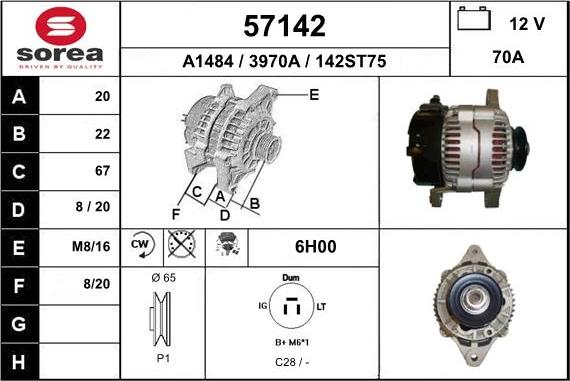 EAI 57142 - Alternateur cwaw.fr