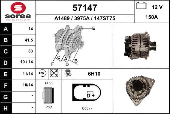 EAI 57147 - Alternateur cwaw.fr