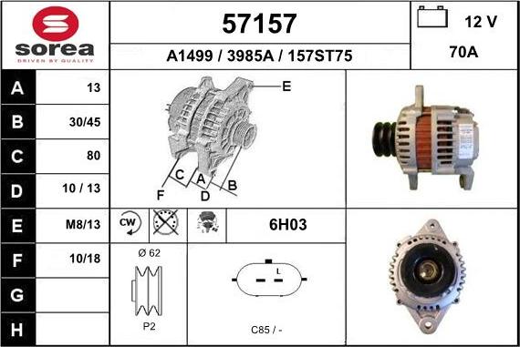 EAI 57157 - Alternateur cwaw.fr