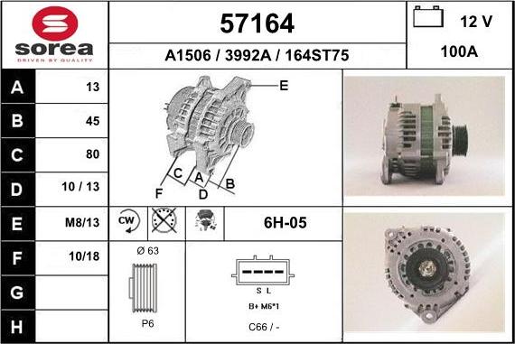 EAI 57164 - Alternateur cwaw.fr