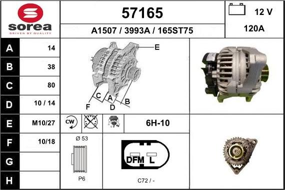 EAI 57165 - Alternateur cwaw.fr