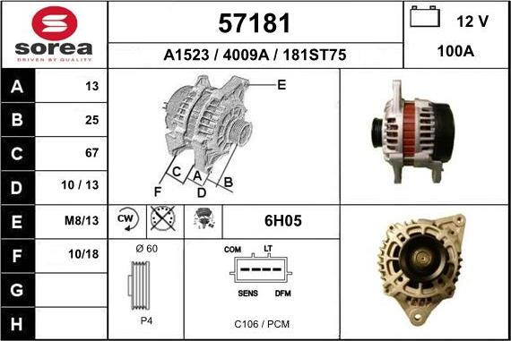 EAI 57181 - Alternateur cwaw.fr