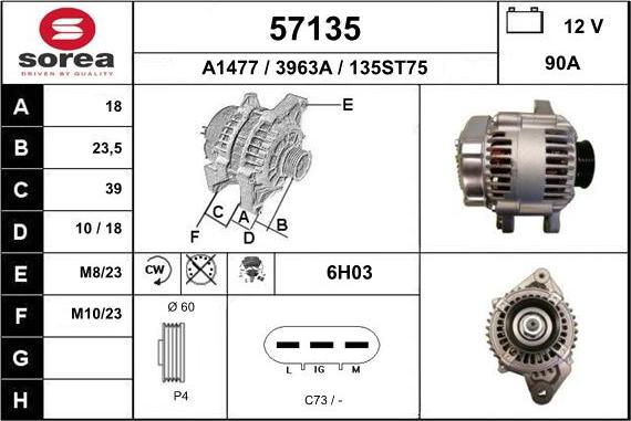 EAI 57135 - Alternateur cwaw.fr