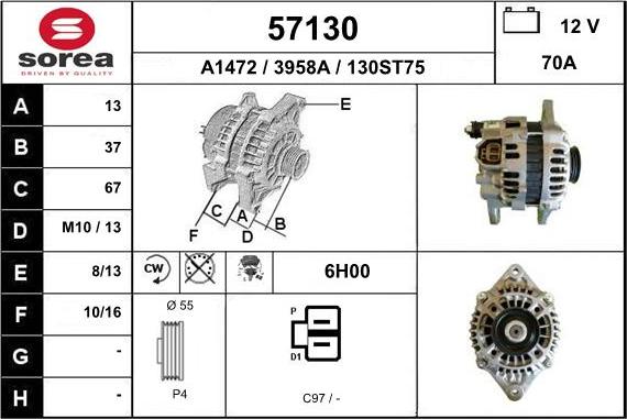 EAI 57130 - Alternateur cwaw.fr