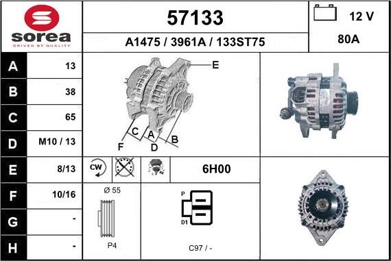 EAI 57133 - Alternateur cwaw.fr