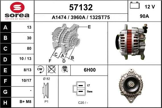 EAI 57132 - Alternateur cwaw.fr