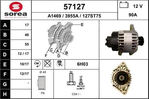 EAI 57127 - Alternateur cwaw.fr