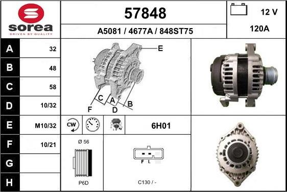 EAI 57848 - Alternateur cwaw.fr