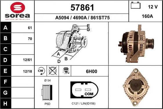 EAI 57861 - Alternateur cwaw.fr