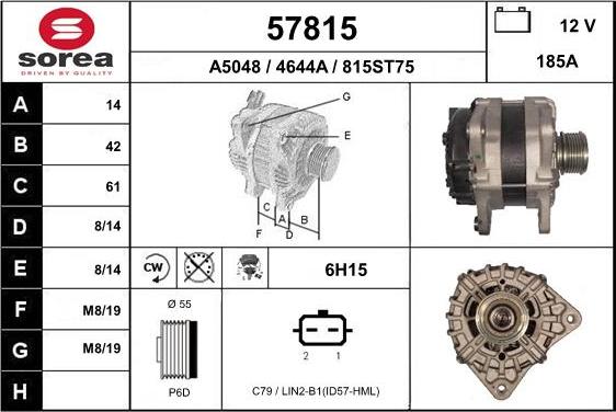 EAI 57815 - Alternateur cwaw.fr