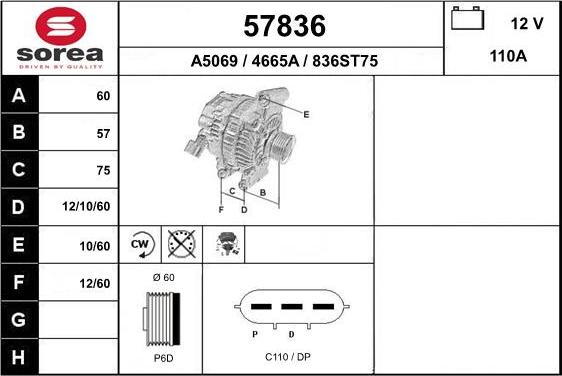 EAI 57836 - Alternateur cwaw.fr