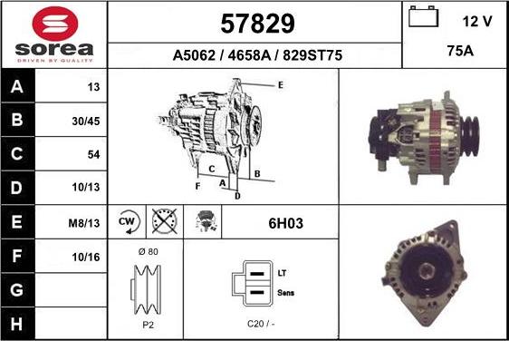 EAI 57829 - Alternateur cwaw.fr